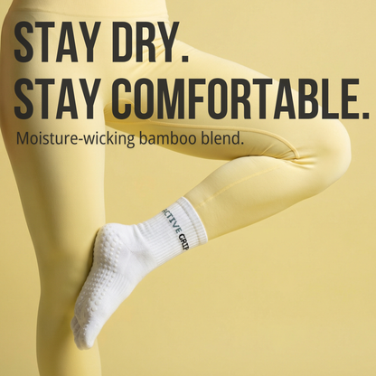 Active Grip Five-Toe Socks