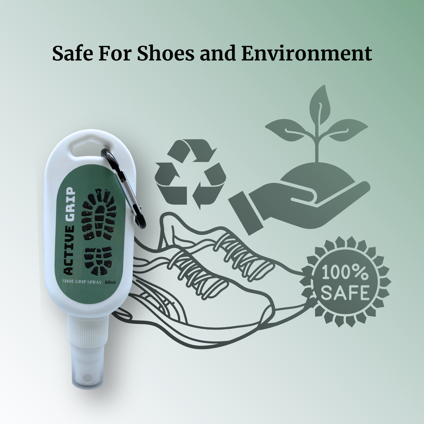 Active Grip Sole Spray - White 60ml